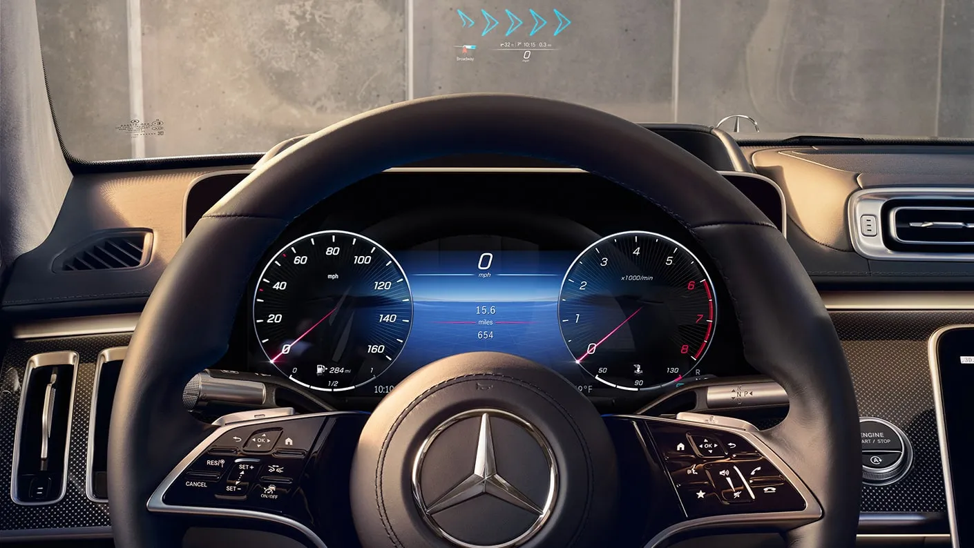Mercedes S550 Interior
